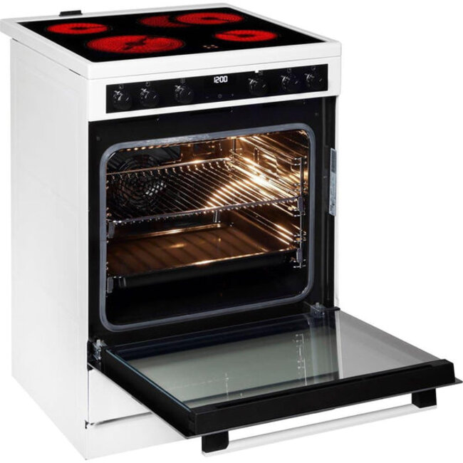 AEG CCB644COBW | Keramisch fornuis | Wit | 60 cm