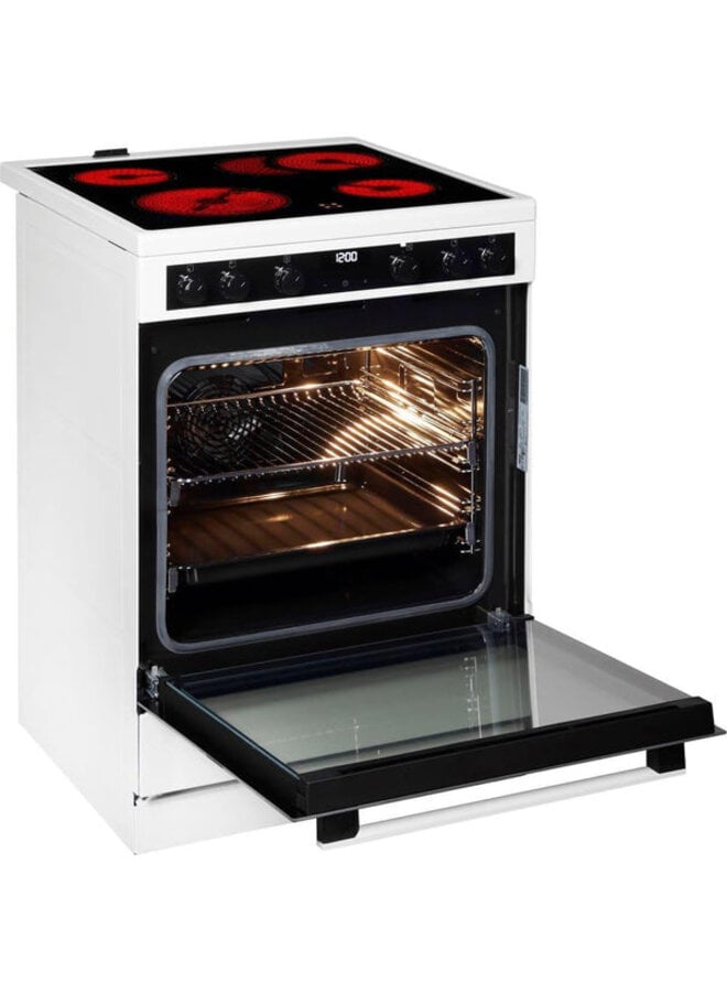 AEG CCB644COBW | Keramisch fornuis | Wit | 60 cm