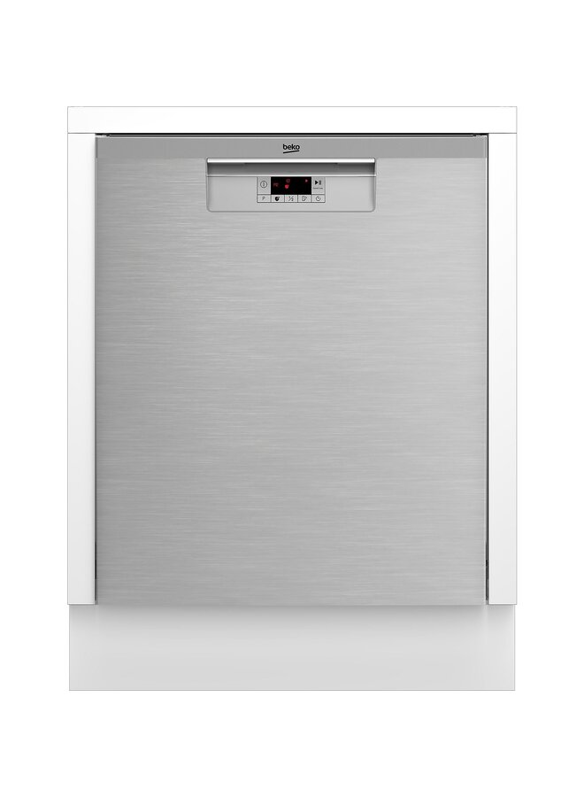 Beko BDUN16450X | Onderbouw vaatwasser | B Label | RVS