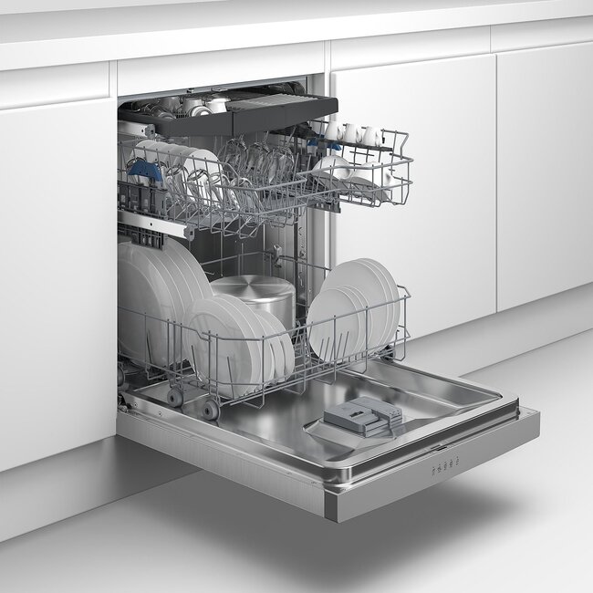 Beko BDUN16450X | Onderbouw vaatwasser | B Label | RVS