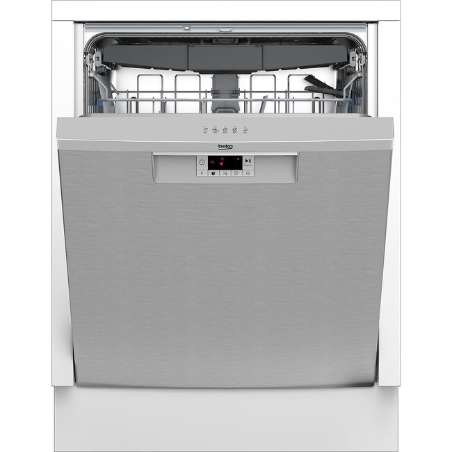 Beko BDUN16450X | Onderbouw vaatwasser | B Label | RVS