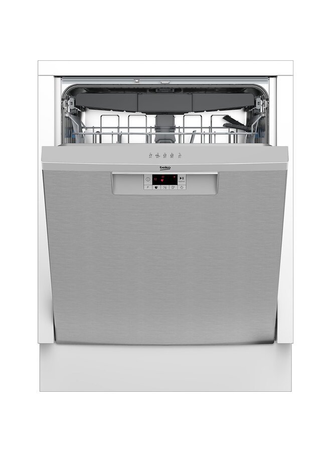 Beko BDUN16450X | Onderbouw vaatwasser | B Label | RVS