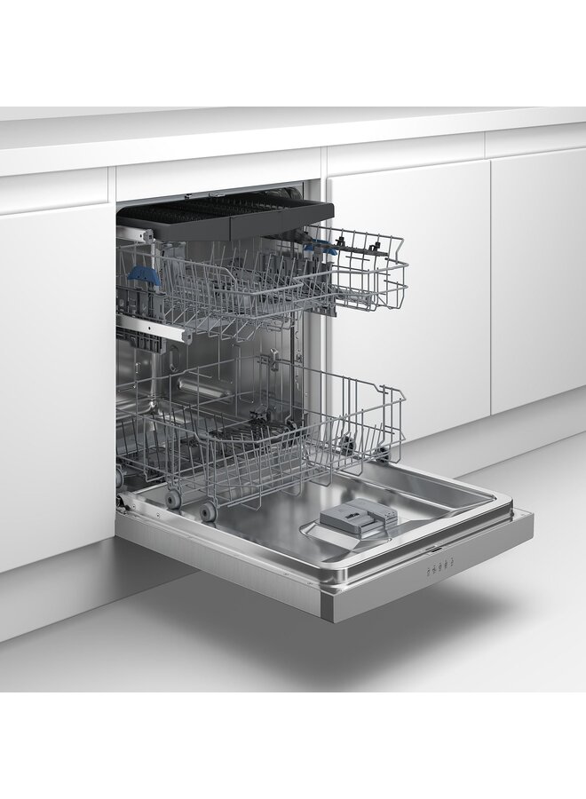Beko BDUN16450X | Onderbouw vaatwasser | B Label | RVS