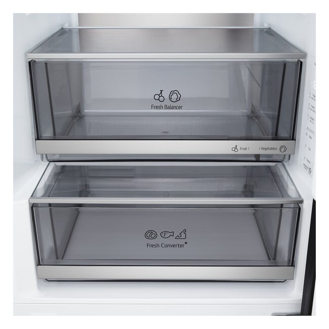 LG GBBS726AMB | Koelvriescombinatie | A  Label | RVS