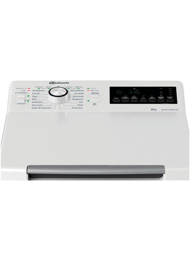 Bauknecht WMT Eco Shield 626 A | Bovenlader wasmachine