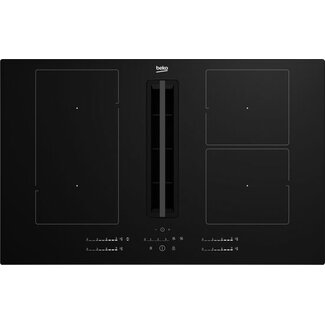 Beko HIXI84700UF | Inductie kookplaat met afzuiging | 80 cm Beko HIXI84700UF | Inductie kookplaat met afzuiging | 80 cm
