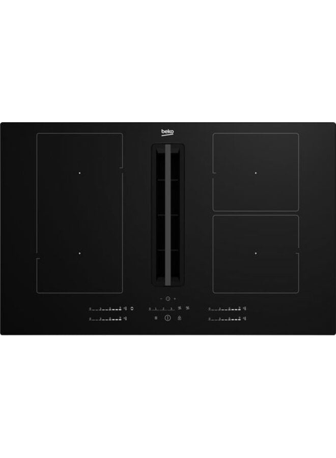 HIXI84700UF | Inductie kookplaat met afzuiging | 80 cm