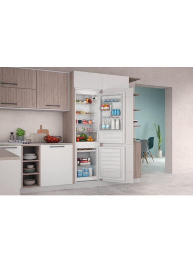 Indesit IGC18D021A1 | Inbouw koelvresicombinatie | 178 cm