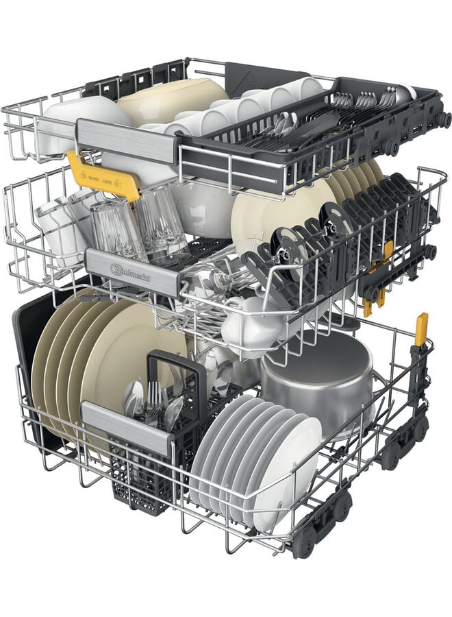 Bauknecht BKO UBM | Onderbouw vaatwasser | B | RVS