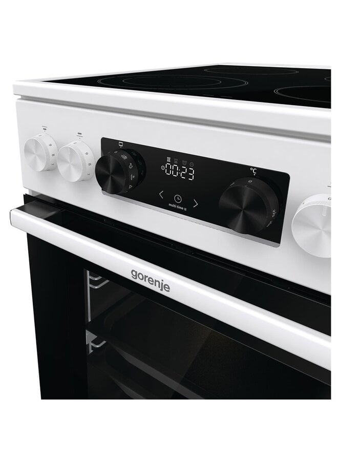 Gorenje GECS5C70WA | Keramisch fornuis | 50 cm | Airfry