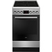 Amica SHC 903 001 E | Keramisch fornuis | 50 cm | RVS