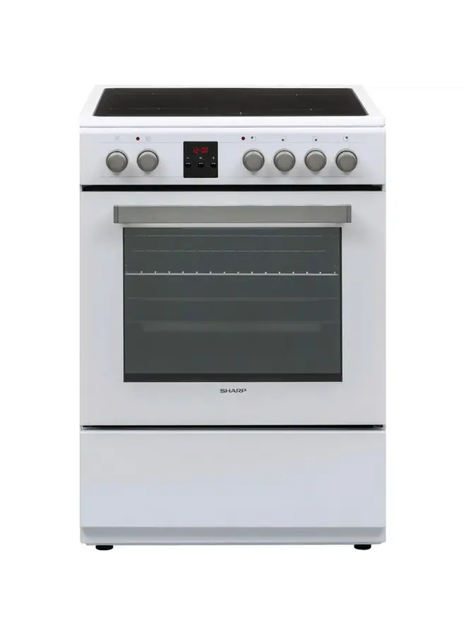 Sharp KF-76VDD19W | Keramisch fornuis | 60 cm