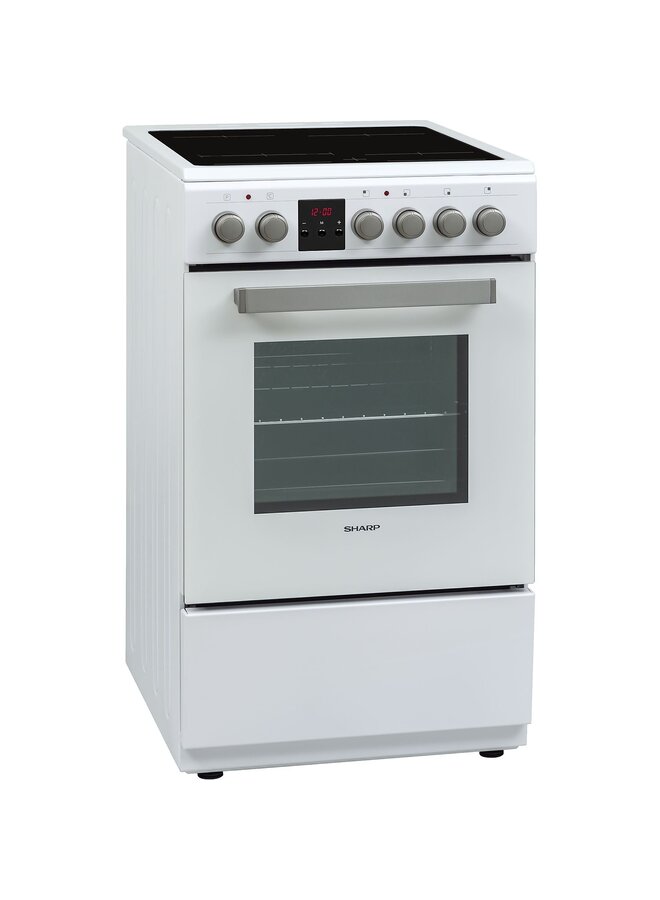 Sharp KF-56VDD19W | Keramische fornuis | 50 cm
