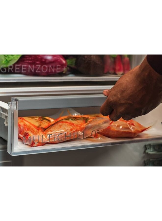 AEG NSC9V181CS | Inbouw koelvriescombinatie | 178 cm | C
