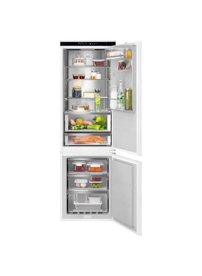 AEG NSC9V181CS | Inbouw koelvriescombinatie | 178 cm | C
