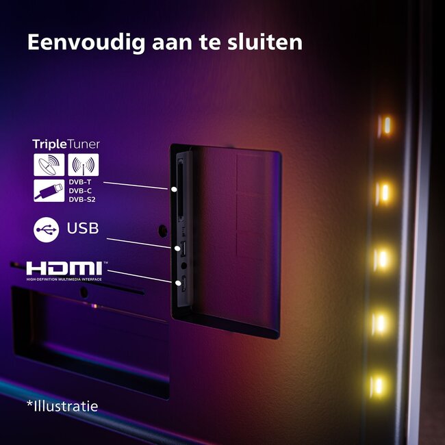 Philips 43 PUS 8309 4K Ambilight TV | 4K UHD  | 43 Inch