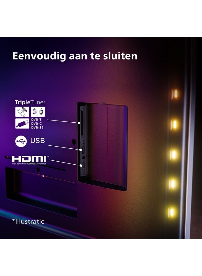 Philips 43 PUS 8309 4K Ambilight TV | 4K UHD | 43 Inch