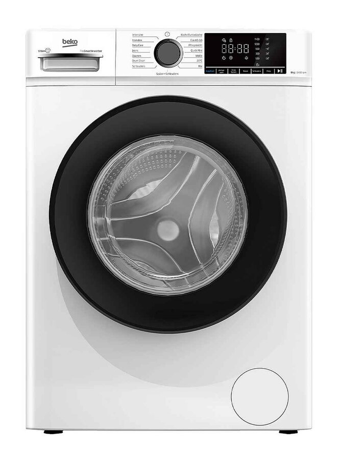 Beko BM3WFOE841PSA | Wasmachine | 8 kg | A