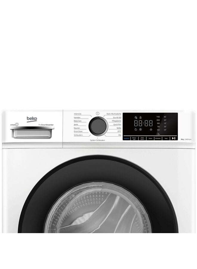 Beko BM3WFOE841PSA | Wasmachine | 8 kg | A