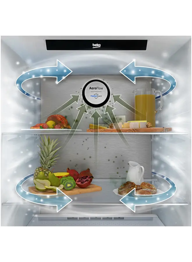 Beko B5RCNA366HG | Koelvriescombinatie | Klasse C