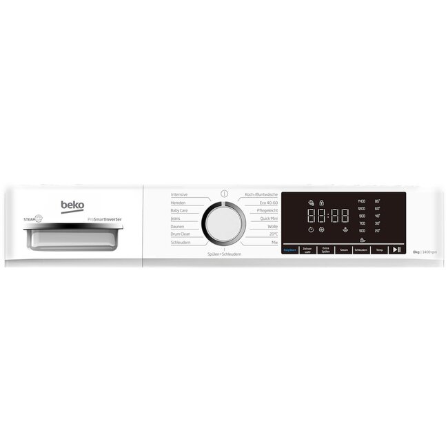 Beko  WMOFE841 | Wasmachine | 8 kg | A | SteamCure