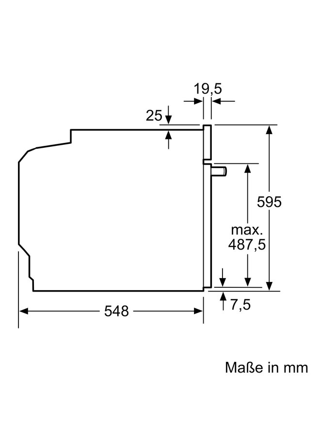 Neff B6ACP7AG3 | Inbouw oven | 60 cm | Zwart | Slide & Hide