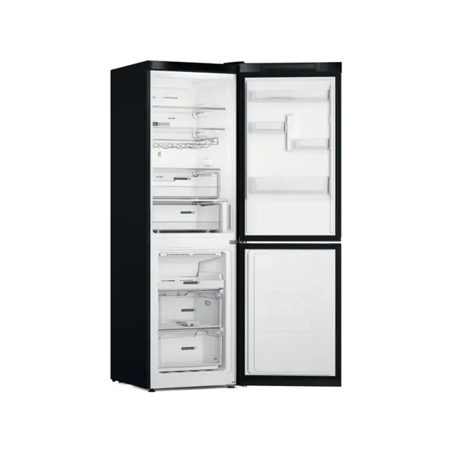 Whirlpool  W7X 82O K | Koelvriescombinatie | Zwart