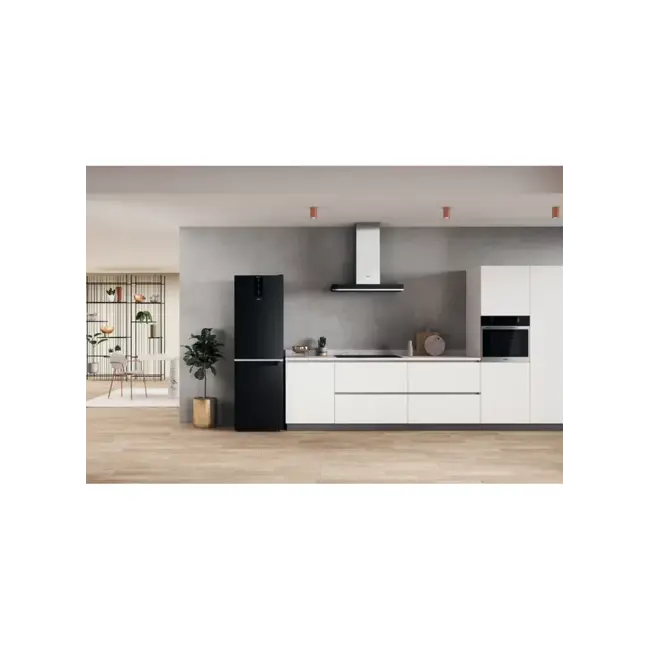 Whirlpool  W7X 82O K | Koelvriescombinatie | Zwart