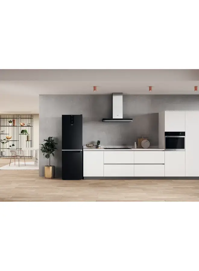 Whirlpool  W7X 82O K | Koelvriescombinatie | Zwart