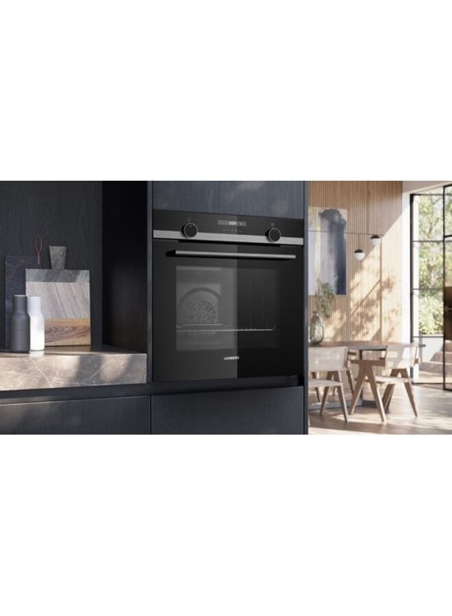 Siemens HB517GBS3 | Inbouw oven | 60 cm | Zwart | 3D hetelucht