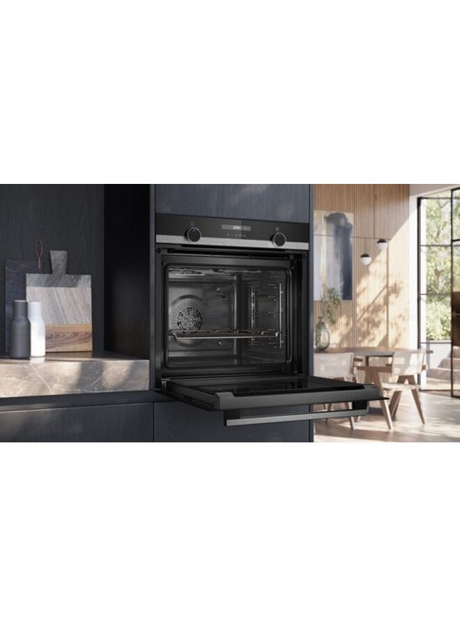 Siemens HB517GBS3 | Inbouw oven | 60 cm | Zwart | 3D hetelucht