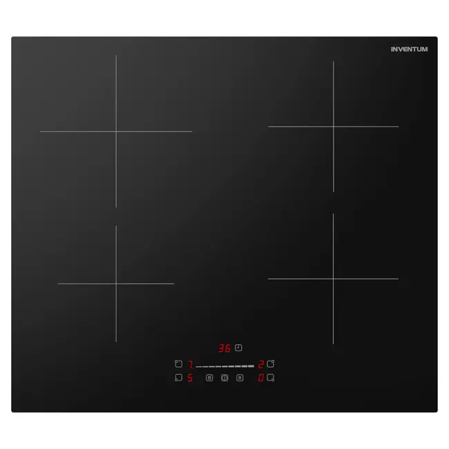 Inventum IKI6008 | Inbouw kookplaat inductie, 60 cm, 1-fase
