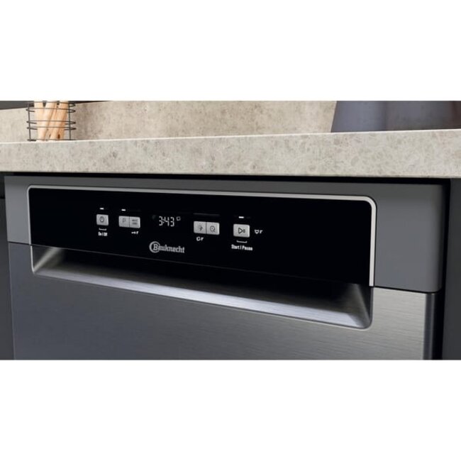 Bauknecht BKEX UBN | Onderbouw vaatwasser | RVS | B