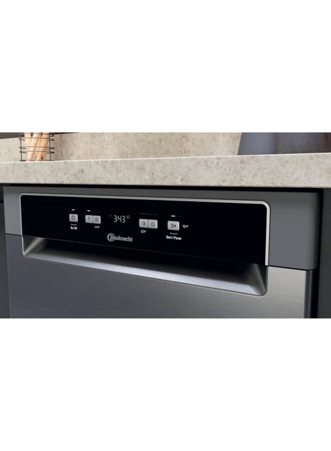 Bauknecht BKEX UBN | Onderbouw vaatwasser | RVS | B