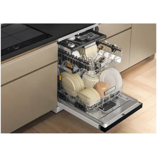 Whirlpool W7F HS51 | Vrijstaande vaatwasser | B | AutoDeur | Wit