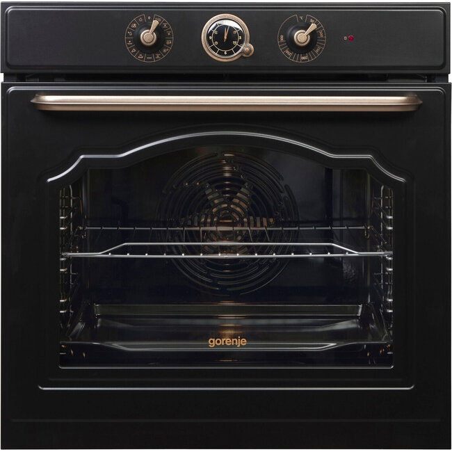 Gorenje BOS67371CLB | Inbouw oven | Retro | Zwart