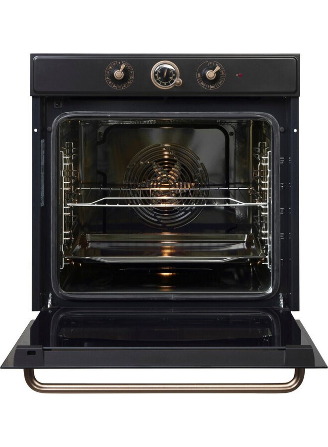 Gorenje BOS67371CLB | Inbouw oven | Retro | Zwart