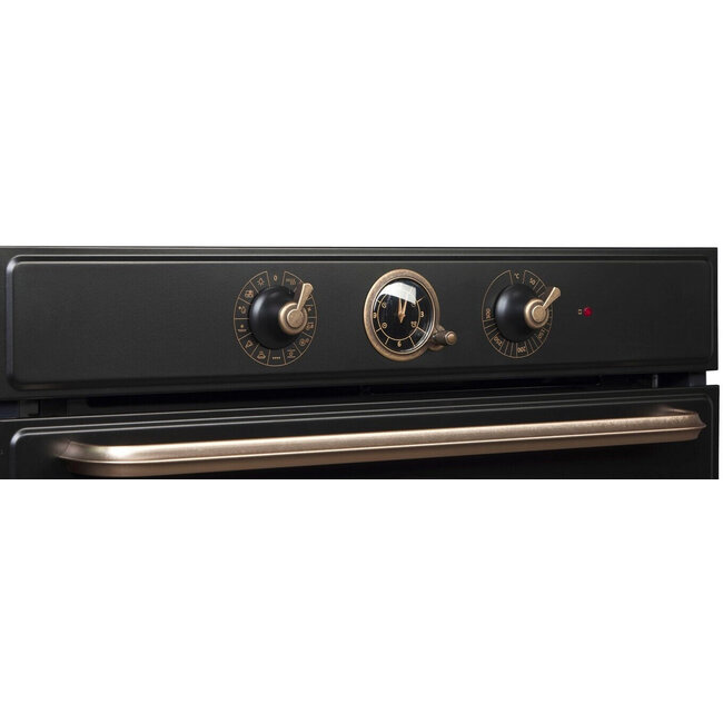 Gorenje BOS67371CLB | Inbouw oven | Retro | Zwart