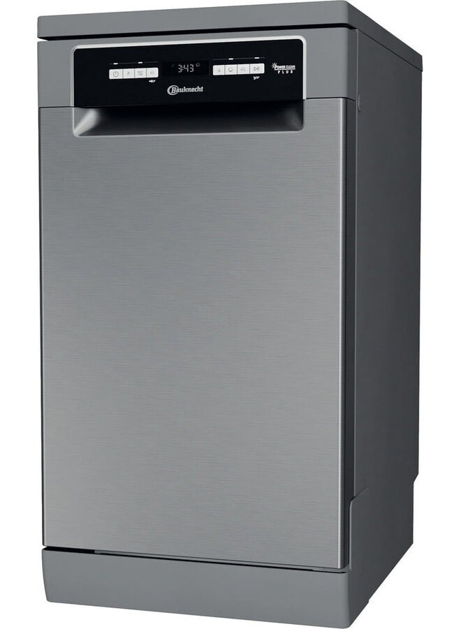 Bauknecht BK6FB10BS7A0X | Vrijstaande vaatwasser | 45 cm | RVS
