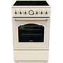 Gorenje GECS5B70CLI keramisch fornuis Beige Retro