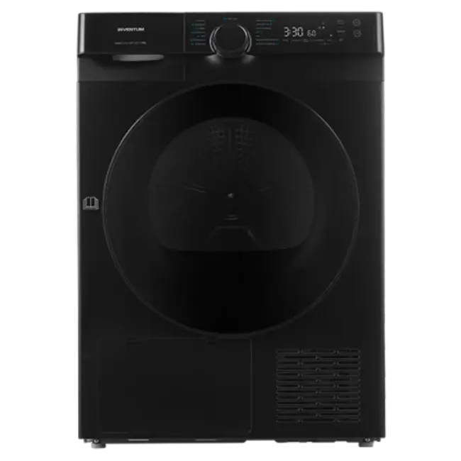 Inventum VDW8030B | Warmtepompdroger | 8 kg  | Zwart
