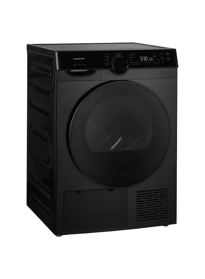 Inventum VDW8030B | Warmtepompdroger | 8 kg | Zwart