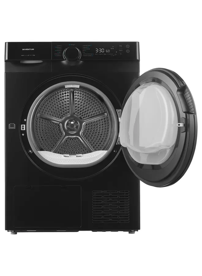 Inventum VDW8030B | Warmtepompdroger | 8 kg | Zwart