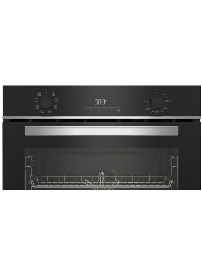 Beko BBIM13300X | Inbouw oven | 60 cm | Zwart/RVS