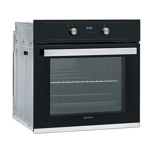Sharp K-60D19BM1-EU | Inbouw oven | Zwart | 60 cm