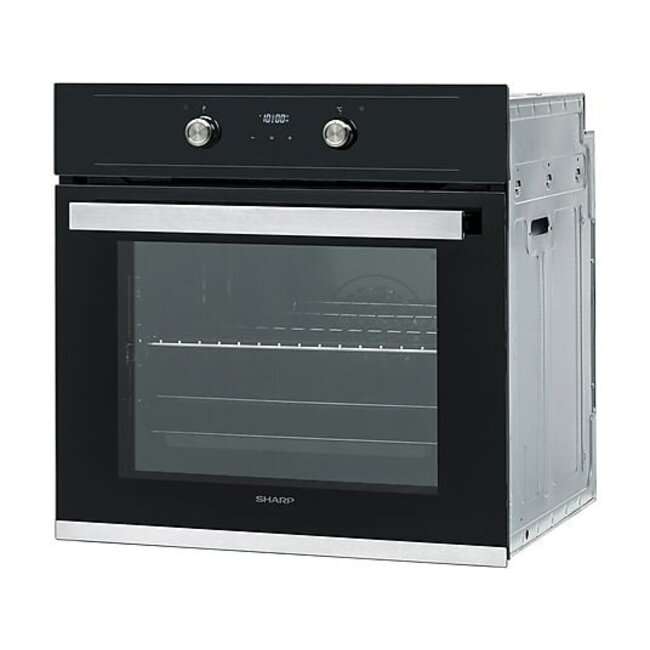 Sharp K-60D19BM1-EU | Inbouw oven | Zwart | 60 cm