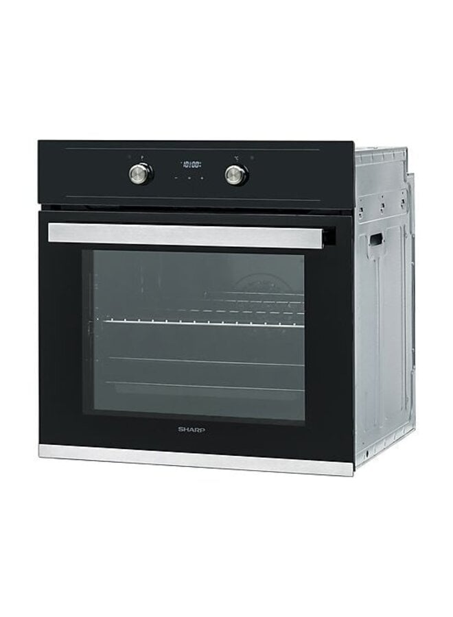 Sharp K-60D19BM1-EU | Inbouw oven | Zwart | 60 cm