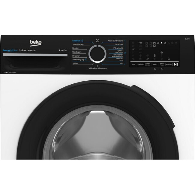 Beko BM3WFU41041W | Wasmachine | 10 kg | EnergySpin