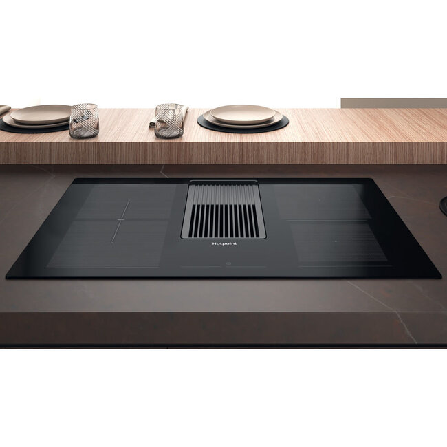 Hotpoint ( Bauknecht ) HOTPOINT PVH 92 B K/F KIT | Inductie kookplaat met afzuiging | 83 cm