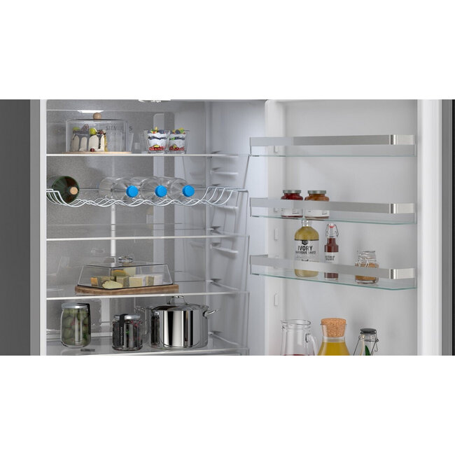 Siemens KG49NVXCG | Koelvriescombinatie | Zwart | 70 cm | C